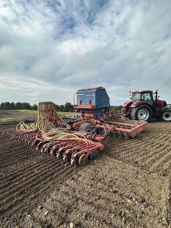 Sämaschine Türe ait Gaspardo 6 m Sämaschine mit Howard-Nordsten Saatbeetkombination, Gebrauchtmaschine içinde Göpfritz an der Wild (resim 1)